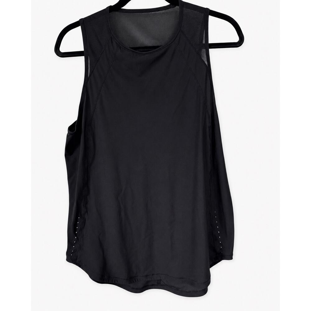 Lululemon Sculpt Tank Top Women’s Black Mesh Back Running Gym Yoga Medium
